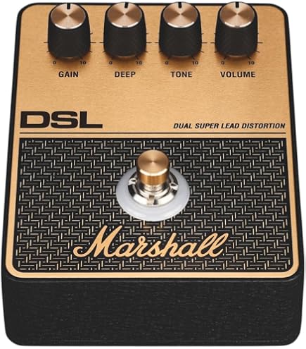Marshall JCM800 Amp Series Guitar Distortion Overdrive Pedal